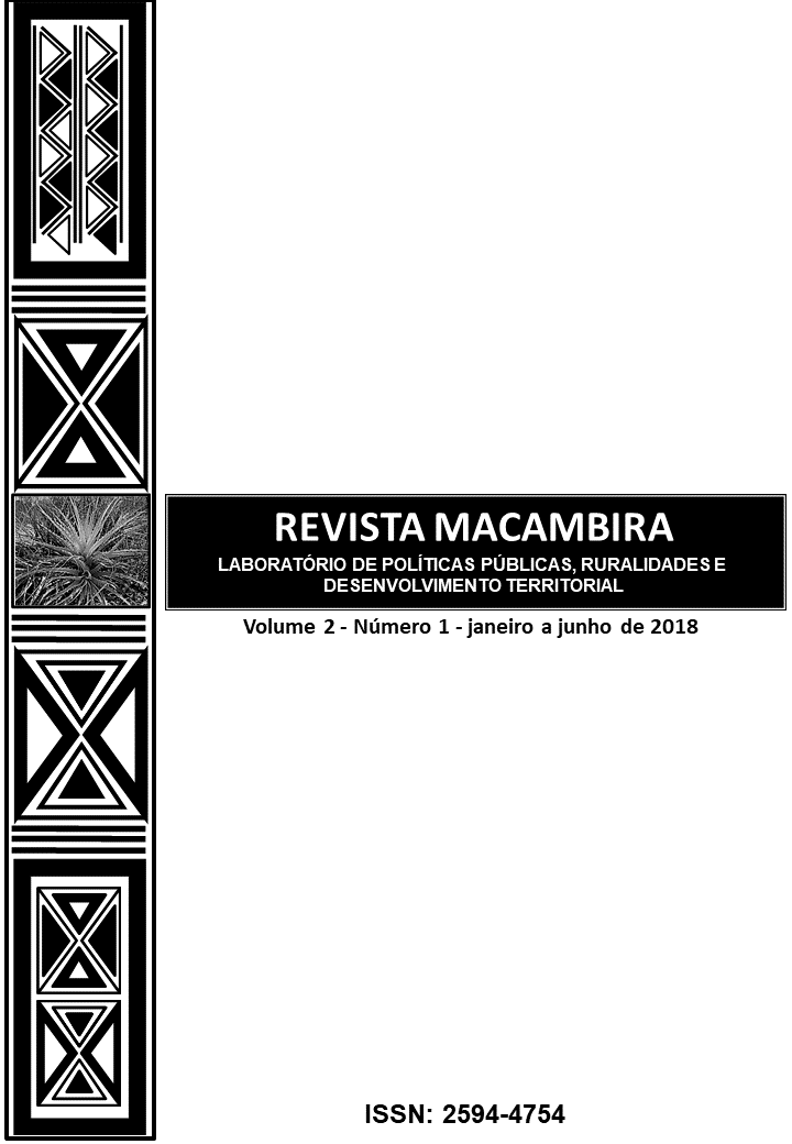 					Visualizar v. 2 n. 1 (2018): Revista Macambira
				