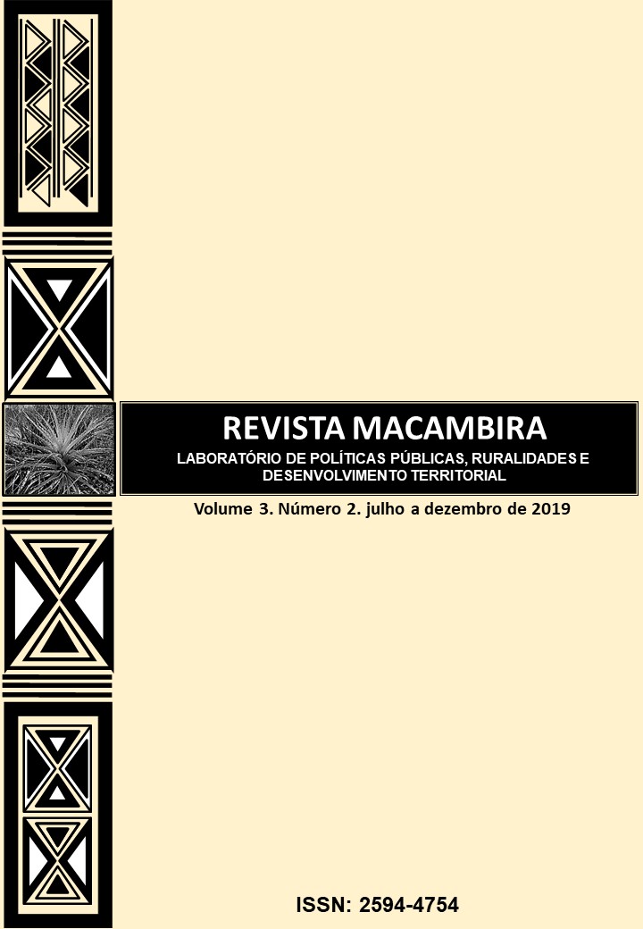 					Ver Vol. 3 Núm. 2 (2019): Revista Macambira 
				